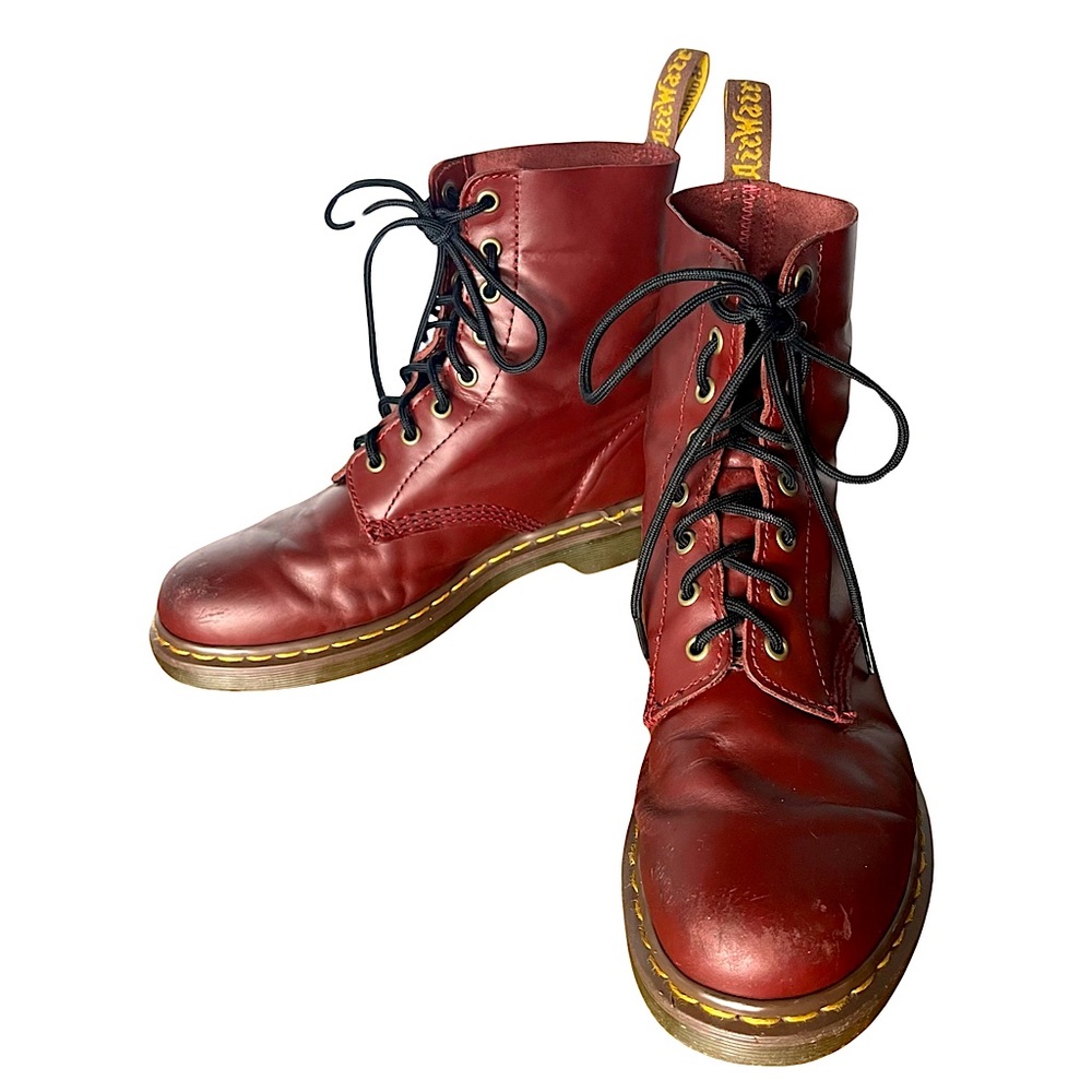 Dr. Martens Boot PASCAL Burgundy Lace Up 8M